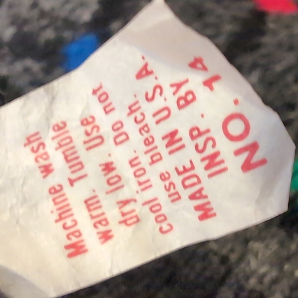 Vintage Scandia Wool Knit Cardigan Relaxed Grandpa Sweater Mens XL Grey Multi - Picture 10 of 12